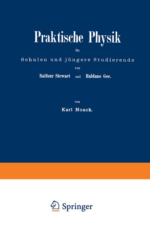 Produktbild: Praktische Physik f&uuml;r Schulen und j&uuml;ngere Studierende