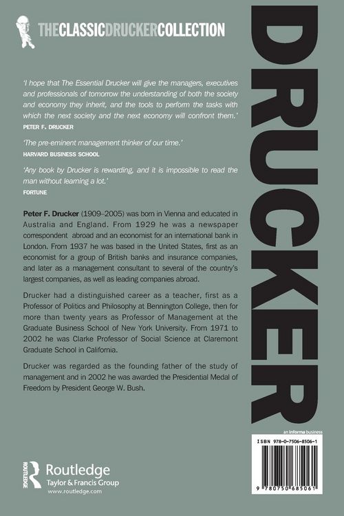 Produktbild: The Essential Drucker