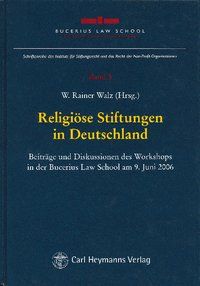 Produktbild: Religi&ouml;se Stiftungen in Deutschland