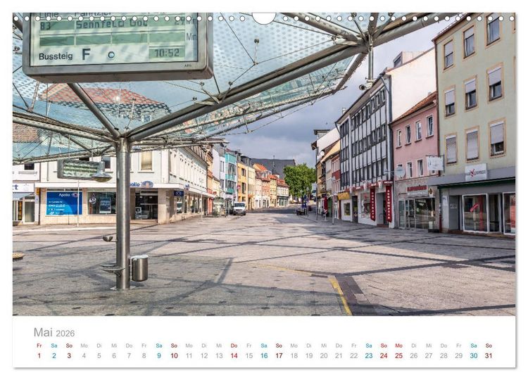 Produktbild: Schweinfurt - Stadt der Kunst und Industrie (Wandkalender 2026 DIN A3 quer), CALVENDO Monatskalender