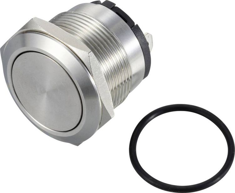 Produktbild: TRU COMPONENTS TC-12819644 Druckschalter 250 V/AC 20A IP67 rastend 1St.