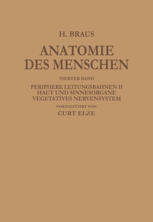 Produktbild: Periphere Leitungsbahnen II Haut und Sinnesorgane Vegetatives Nervensystem