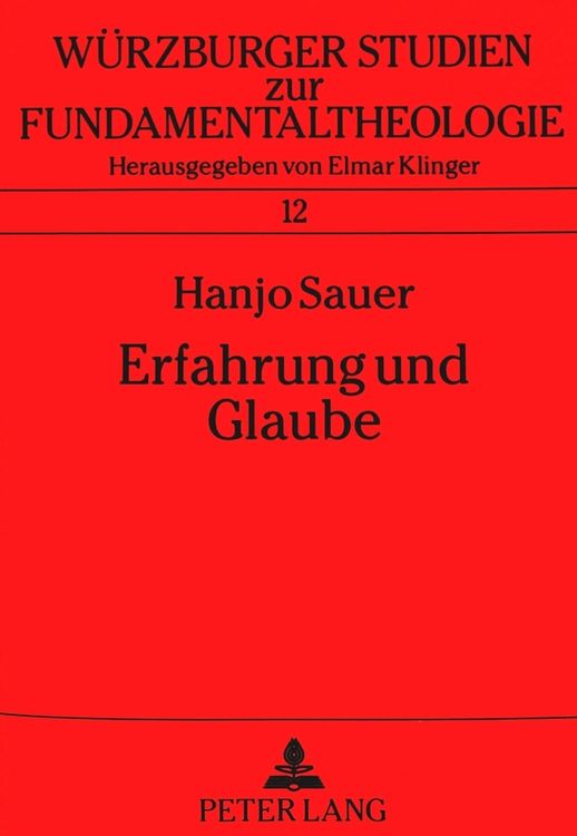 Produktbild: Erfahrung und Glaube