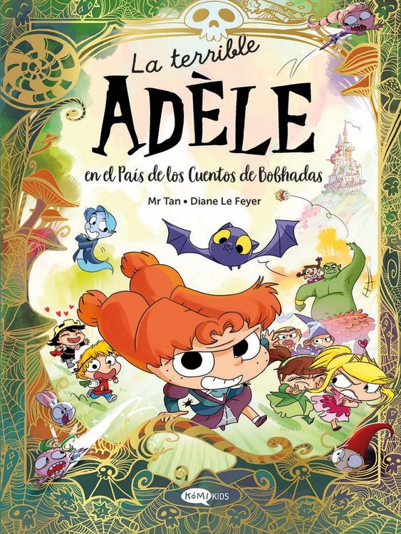 Produktbild: La terrible Ad&egrave;le en el Pa&iacute;s de los Cuentos de Bobhadas