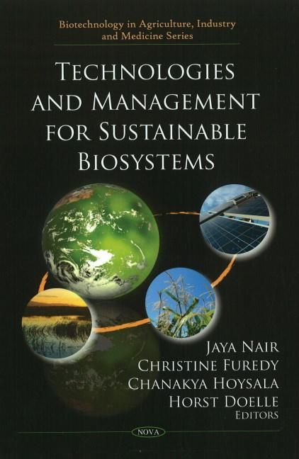 Produktbild: Technologies & Management for Sustainable Biosystems