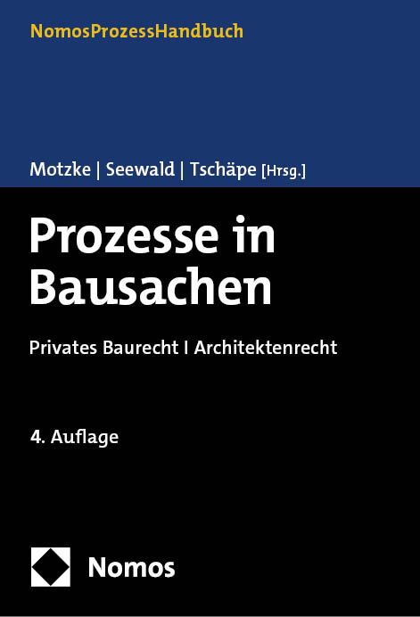 Produktbild: Prozesse in Bausachen