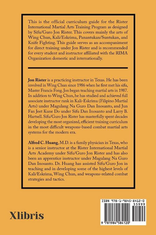 Produktbild: Rister International Martial Arts Curriculum Guide First Edition