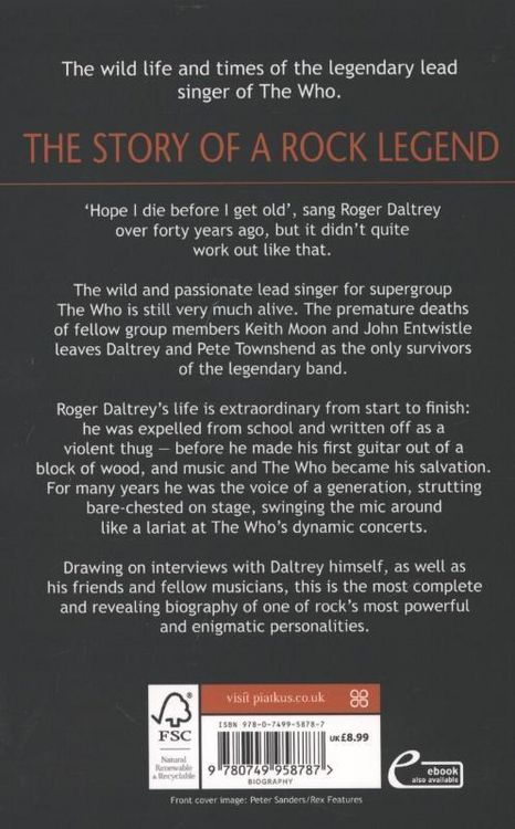 Produktbild: Roger Daltrey