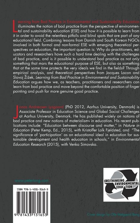 Produktbild: Learning from Bad Practice in Environmental and Sustainability Education