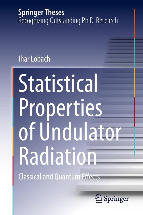 Produktbild: Statistical Properties of Undulator Radiation