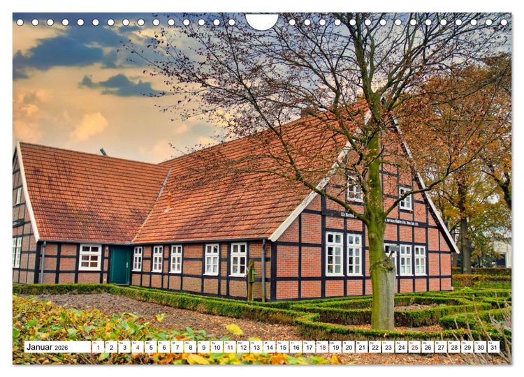 Produktbild: Sehenswertes Haren (Wandkalender 2026 DIN A4 quer), CALVENDO Monatskalender