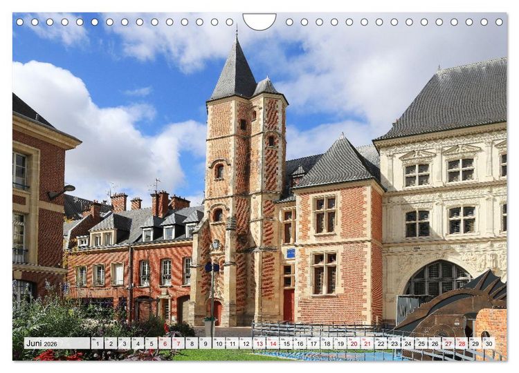Produktbild: Amiens - geschichtstr&auml;chtig, malerisch, authentisch (Wandkalender 2026 DIN A4 quer), CALVENDO Monatskalender
