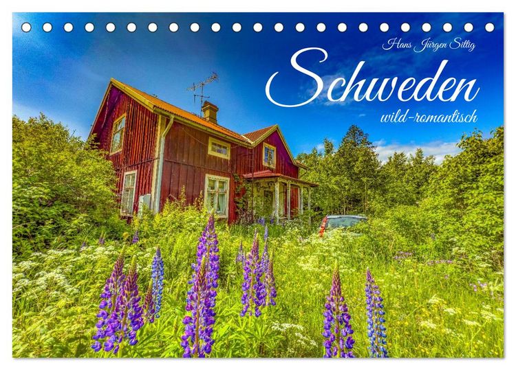 Produktbild: SCHWEDEN wild-romantisch (Tischkalender 2026 DIN A5 quer), CALVENDO Monatskalender