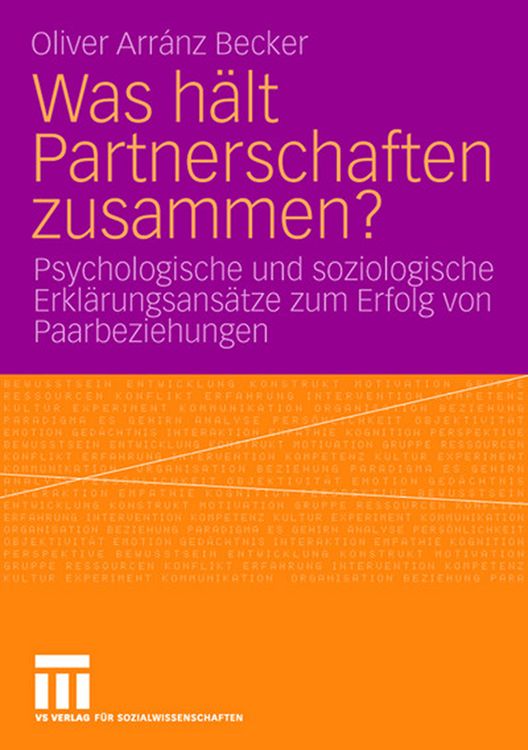 Produktbild: Was h&auml;lt Partnerschaften zusammen?