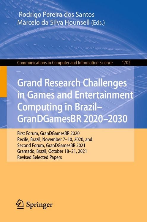 Produktbild: Grand Research Challenges in Games and Entertainment Computing in Brazil - GranDGamesBR 2020-2030