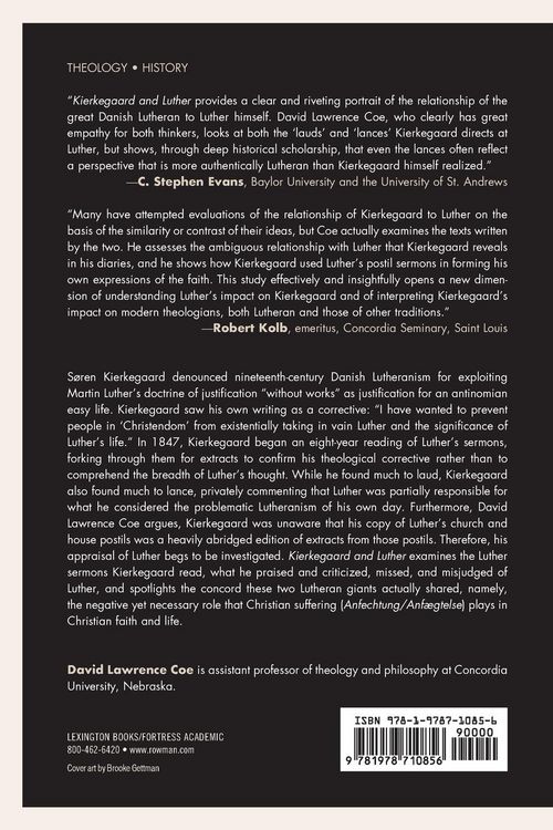 Produktbild: Kierkegaard and Luther