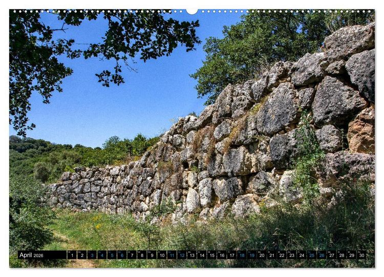 Produktbild: Die Etrusker &ndash; Hochkultur im antiken Italien (Wandkalender 2026 DIN A2 quer), CALVENDO Monatskalender