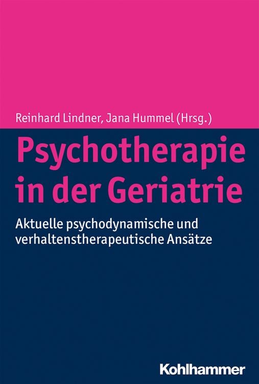 Produktbild: Psychotherapie in der Geriatrie