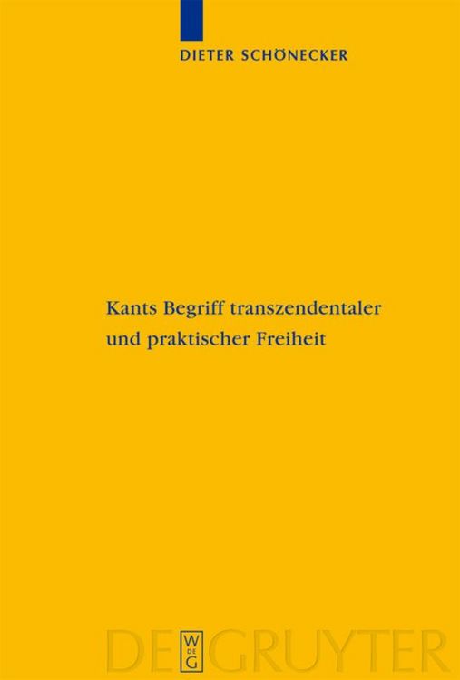 Produktbild: Kants Begriff transzendentaler und praktischer Freiheit