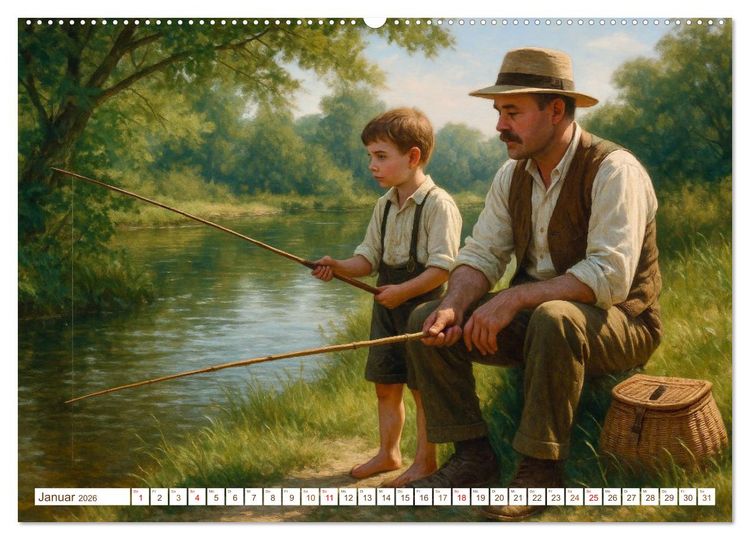 Produktbild: Ernest Hemingway (Wandkalender 2026 DIN A2 quer), CALVENDO Monatskalender
