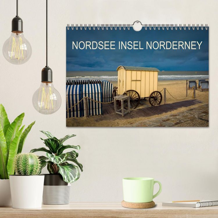 Produktbild: Nordsee Insel Norderney (Wandkalender 2026 DIN A4 quer), CALVENDO Monatskalender
