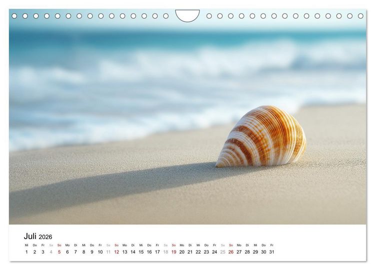 Produktbild: Minimalistische Naturmomente &ndash; Ruhe und Sch&ouml;nheit in der Natur (Wandkalender 2026 DIN A4 quer), CALVENDO Monatskalender
