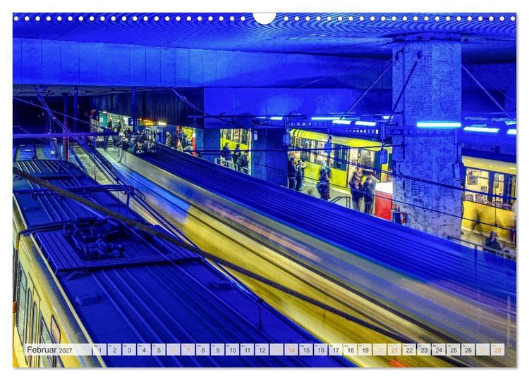 Produktbild: Ruhrbahn: U Linien verbinden (Wandkalender 2027 DIN A3 quer), CALVENDO Monatskalender