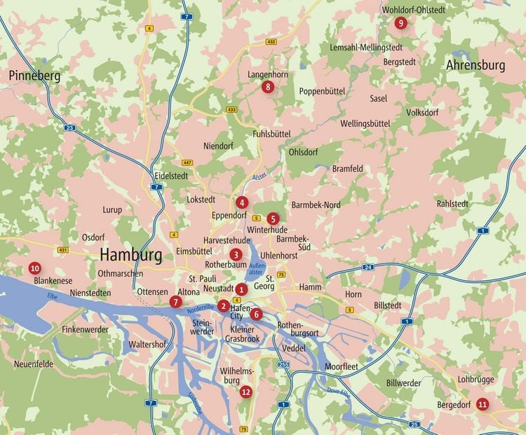 Produktbild: Zu Fu&szlig; durch die Hansestadt Hamburg
