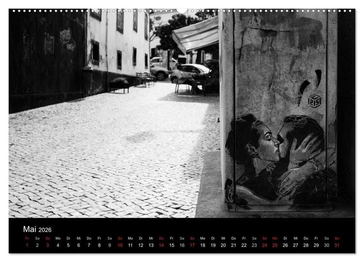 Produktbild: Das Licht in Schwarz und Wei&szlig; (Wandkalender 2026 DIN A2 quer), CALVENDO Monatskalender