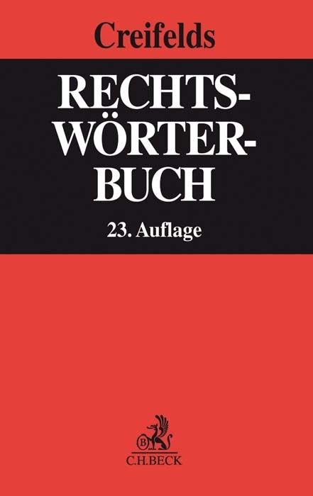 Produktbild: Rechtsw&ouml;rterbuch