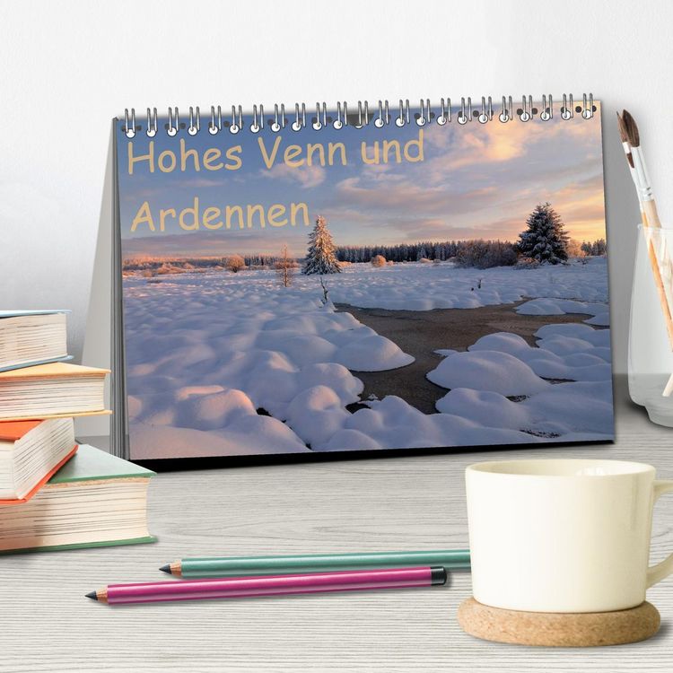 Produktbild: Hohes Venn und Ardennen (Tischkalender 2026 DIN A5 quer), CALVENDO Monatskalender