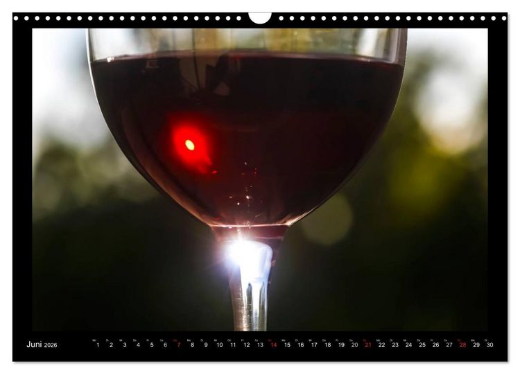 Produktbild: Wein (Wandkalender 2026 DIN A3 quer), CALVENDO Monatskalender