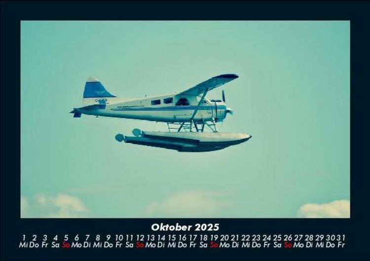 Produktbild: Flugzeuge 2025 Fotokalender DIN A5