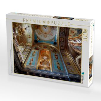 Produktbild: CALVENDO Puzzle Ein Motiv aus dem Kalender "CHRIST-ERL&Ouml;SER-KATHEDRALE MOSKAU" | 1000 Teile Lege-Gr&ouml;&szlig;e 64x48cm Foto-Puzzle f&uuml;r gl&uuml;ckliche Stunden