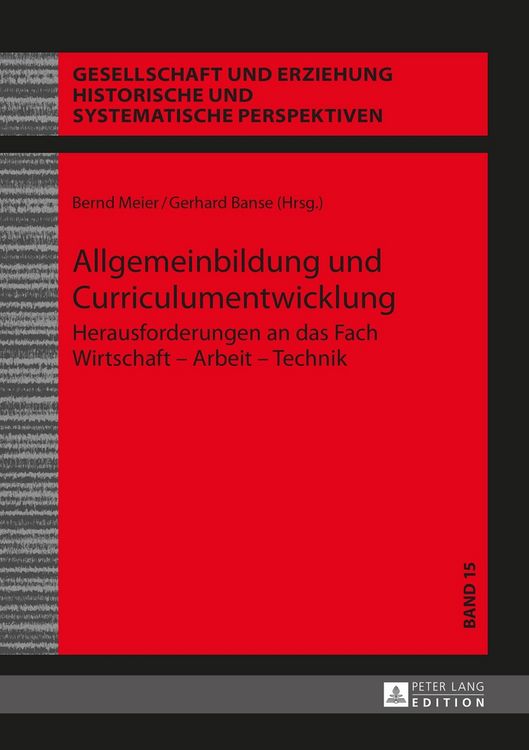 Produktbild: Allgemeinbildung und Curriculumentwicklung