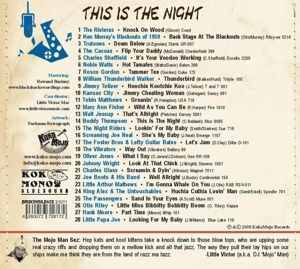 Produktbild: Various Artists: This Is The Night