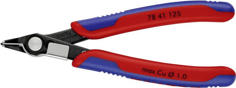 Produktbild: Knipex Super-Knips 78 41 125 Elektronik- u. Feinmechanik Printzange ohne Facette 125mm