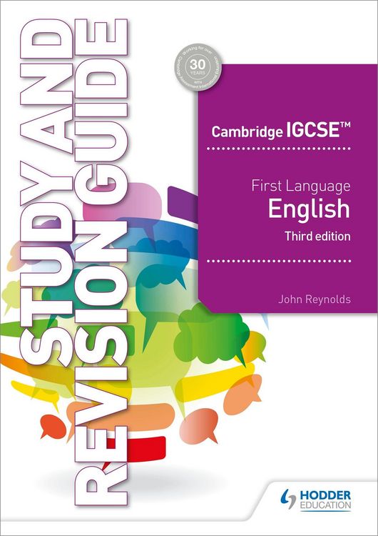 Produktbild: Cambridge IGCSE First Language English Study and Revision Guide