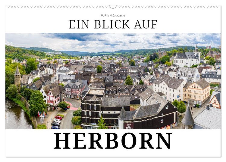 Produktbild: Ein Blick auf Herborn (Wandkalender 2026 DIN A2 quer), CALVENDO Monatskalender