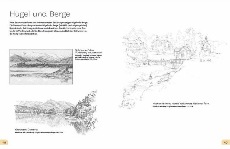 Produktbild: Landschaften Step by Step zeichnen lernen
