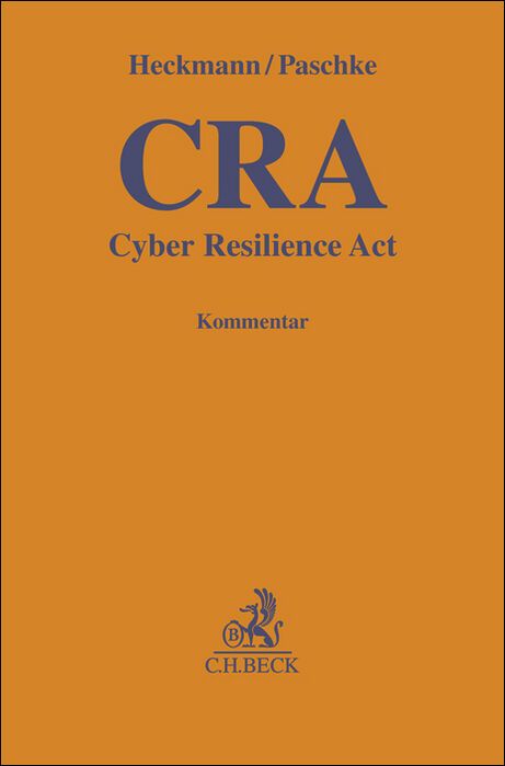 Produktbild: Gelbe Erläuterungsbücher / Cyber Resilience Act. CRA