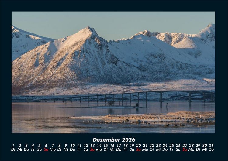 Produktbild: Bergige Welten 2026 Fotokalender DIN A4