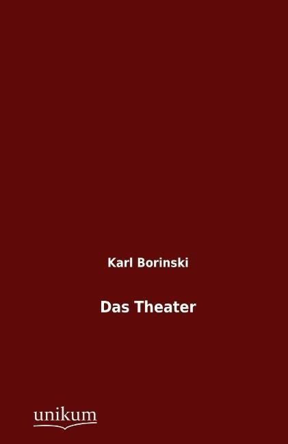 Produktbild: Borinski, K: Theater