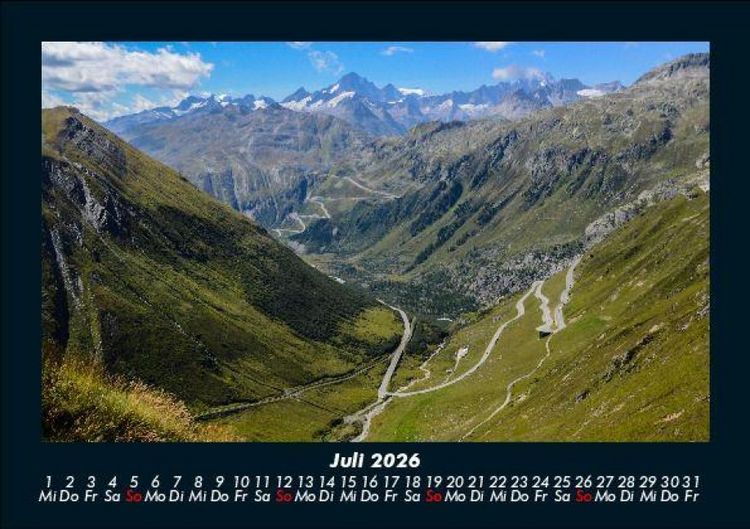 Produktbild: Bergige Welten 2026 Fotokalender DIN A5