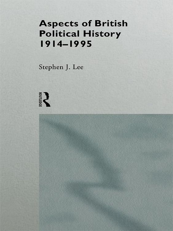 Produktbild: Aspects of British Political History 1914-1995