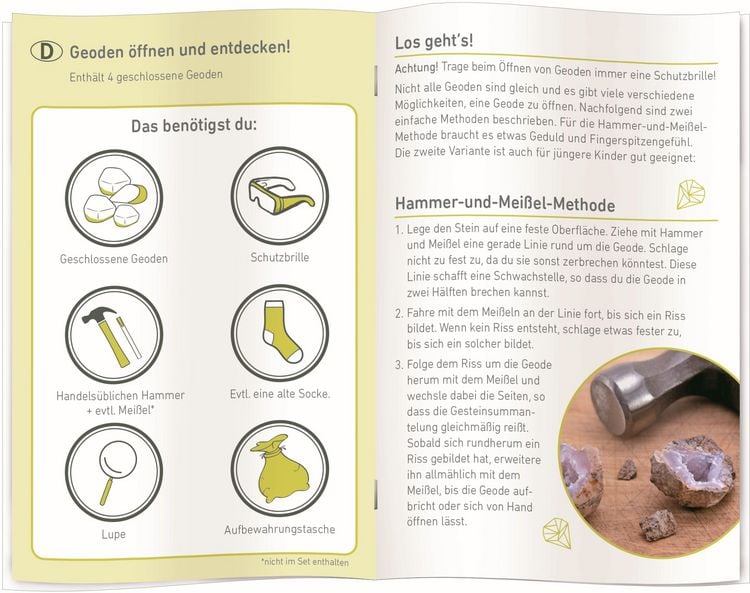 Produktbild: Expedition Natur Das gro&szlig;e Geoden-Entdecker-Set