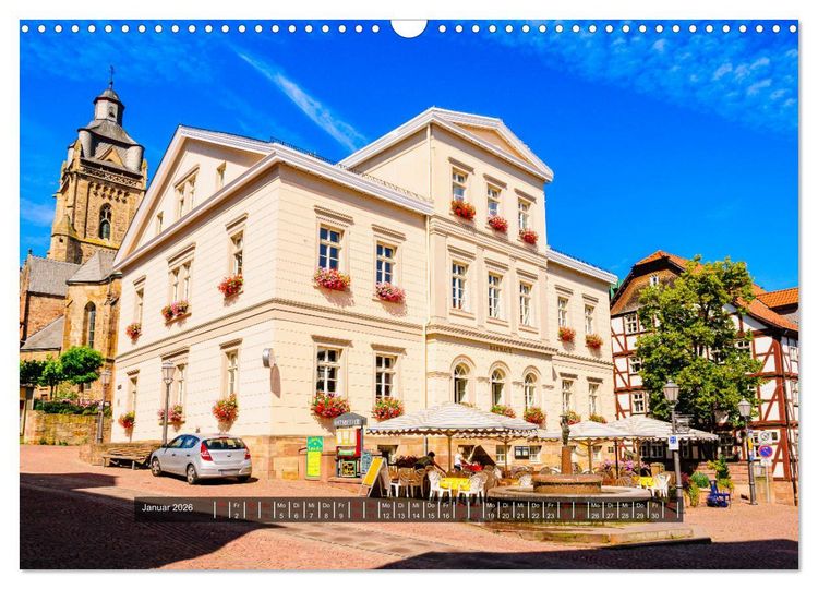 Produktbild: Bad Wildungen, Kurstadt mit Herz (Wandkalender 2026 DIN A3 quer), CALVENDO Monatskalender