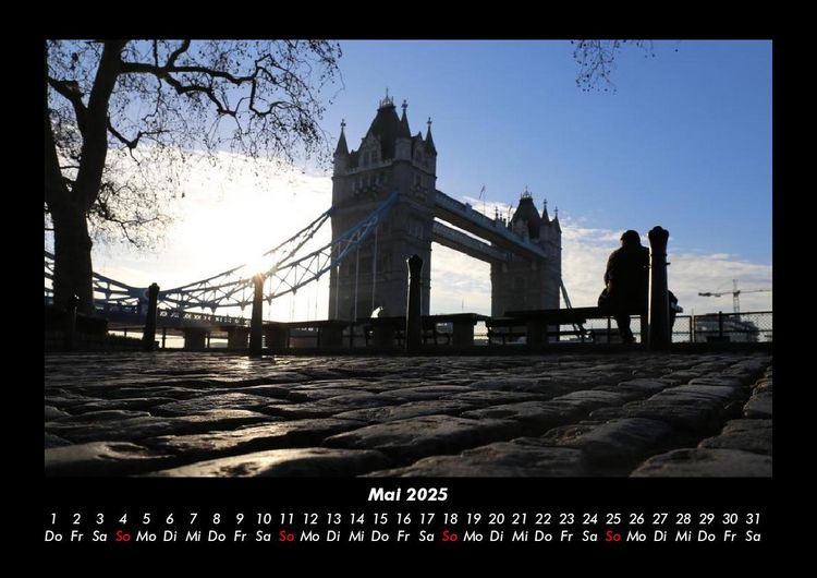 Produktbild: London 2025 Fotokalender DIN A3