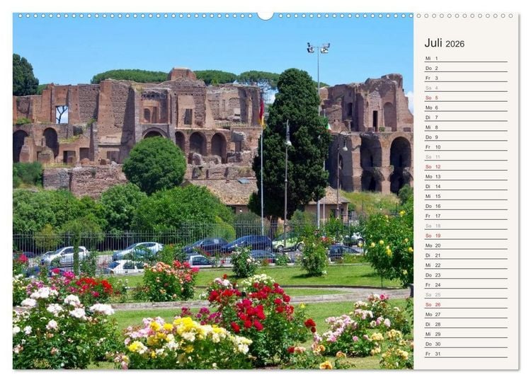 Produktbild: Rom - Die Ewige Stadt (hochwertiger Premium Wandkalender 2026 DIN A2 quer), Kunstdruck in Hochglanz