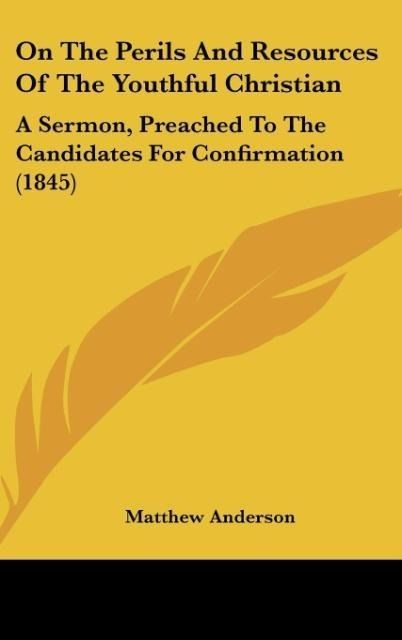 Produktbild: On The Perils And Resources Of The Youthful Christian
